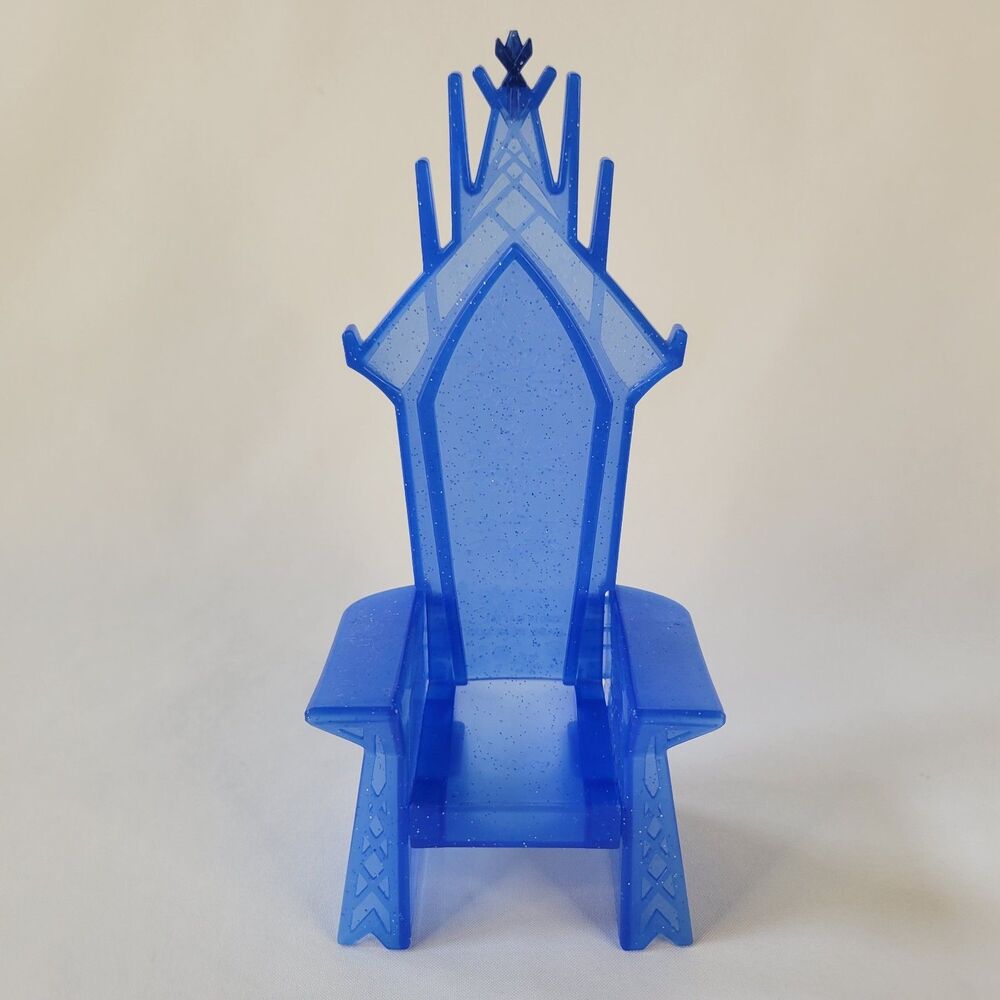 Disney Frozen Elsa's Magic Ice Palace Blue Glitter Throne Chair Only Replacement
